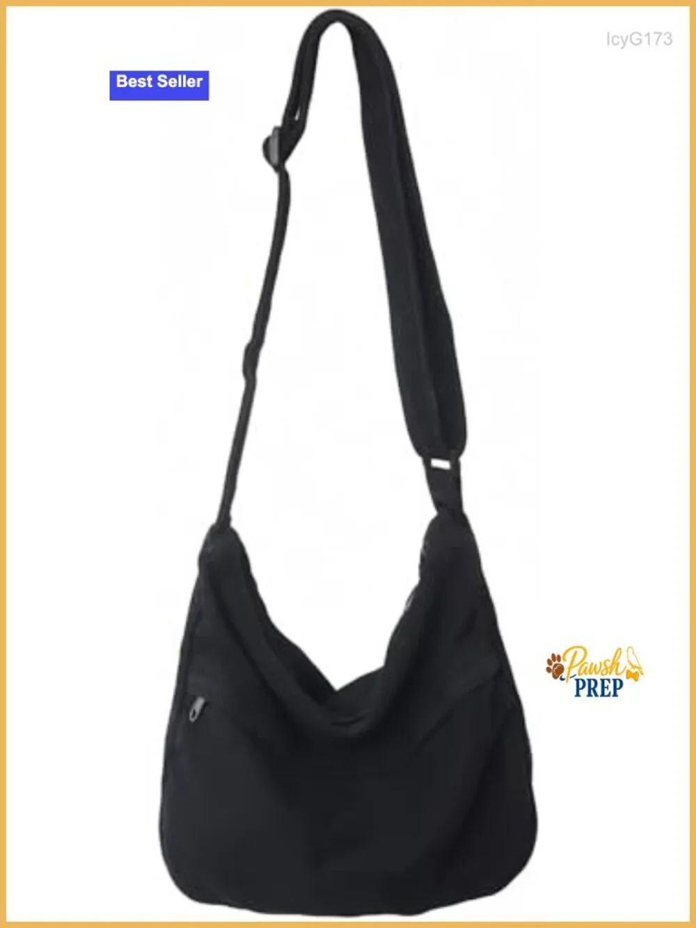 Canvas Messenger Bag Hobo Crossbody Tote for Women Shoulder Handbag Travel Work
